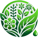 Logo zielone rośliny