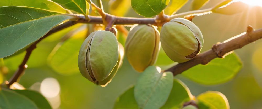 Orzechy pistacjowe na drzewie