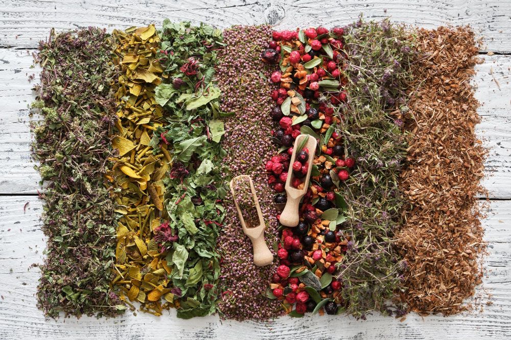 Suszone zioła