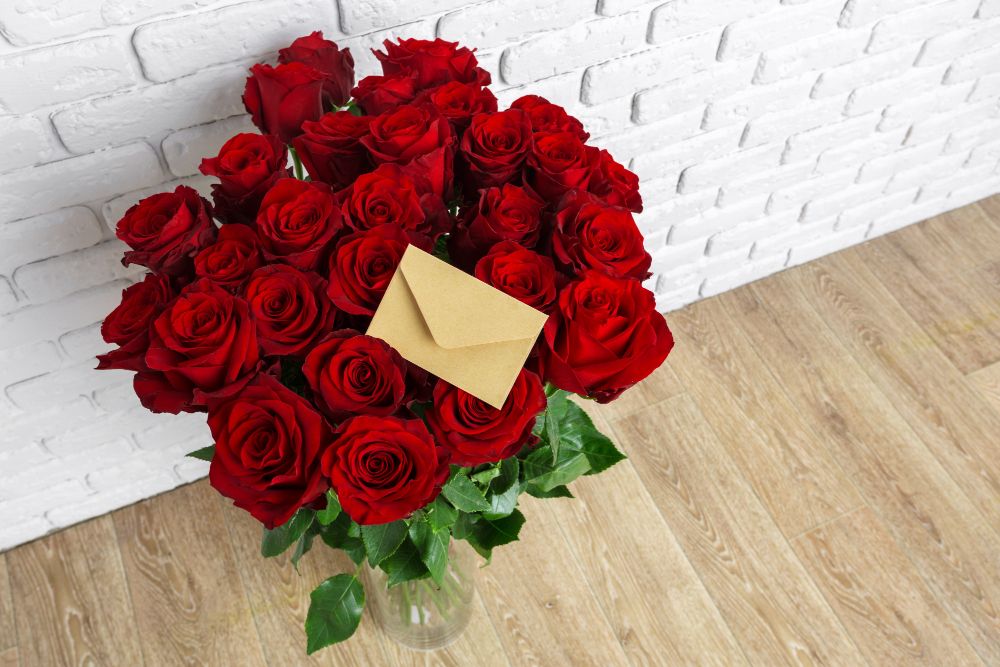 Co oznacza czerwona róża