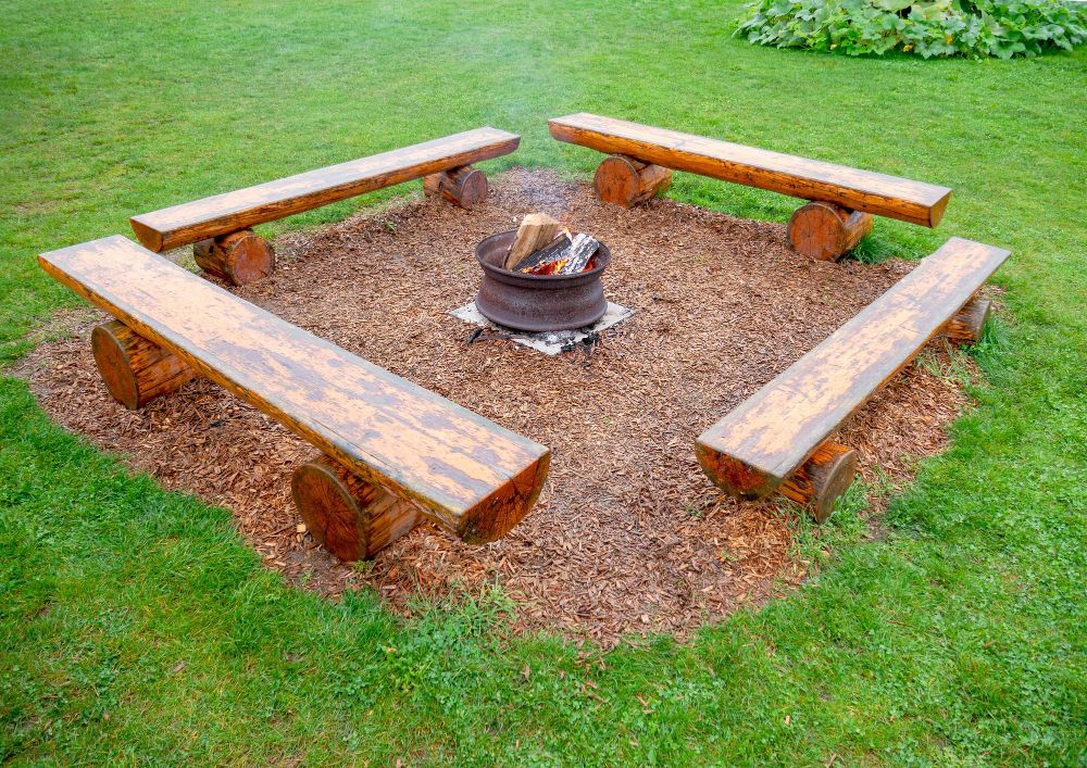Ławeczki do ogniska