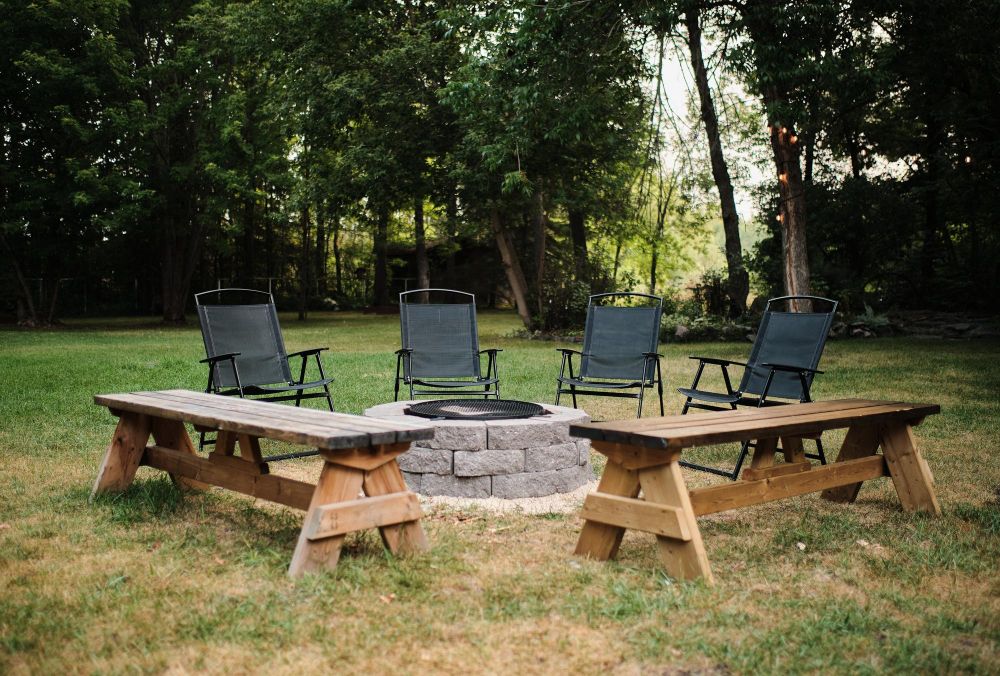 Ławki do ogniska