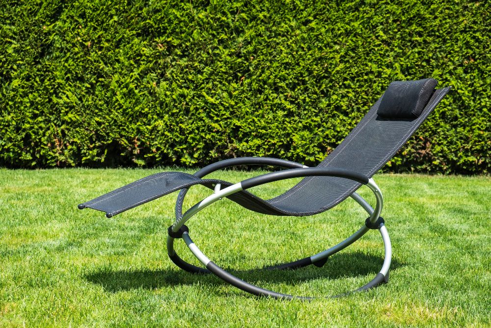 Leżak ogrodowy