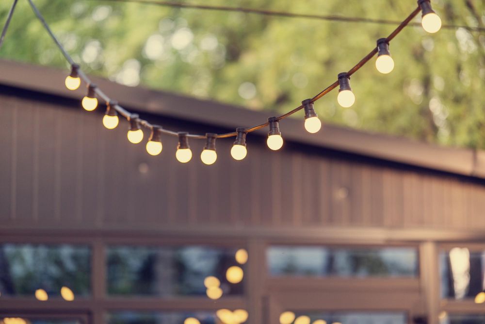 Girlanda ogrodowa solarna