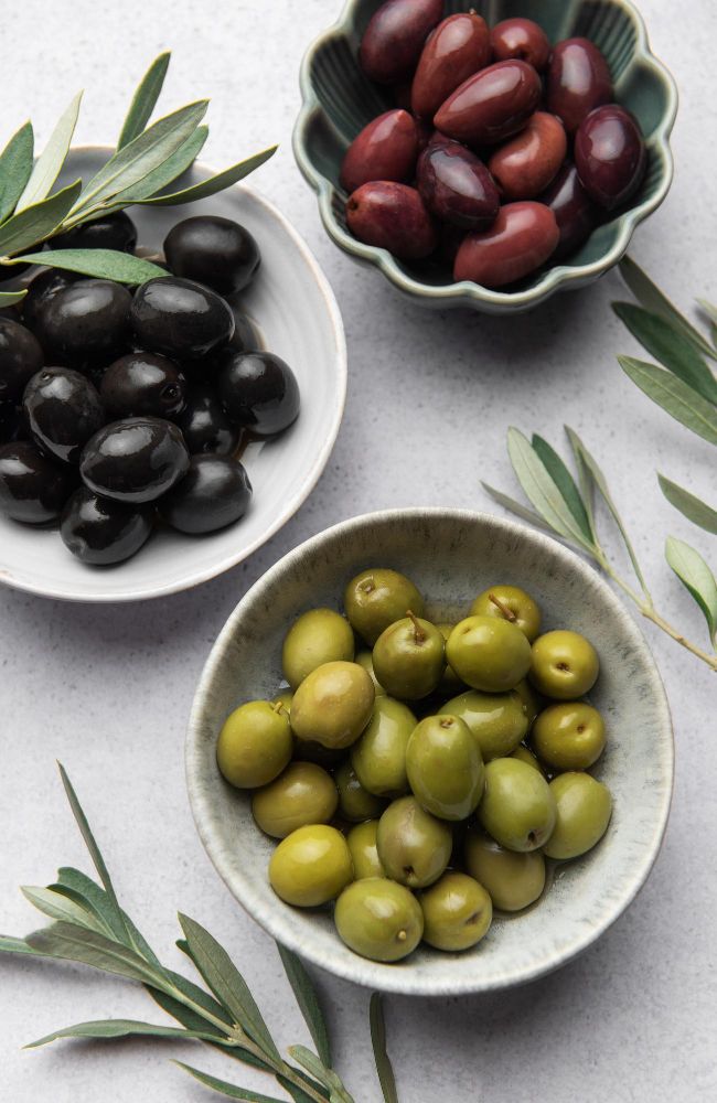 Oliwki zielone i czarne