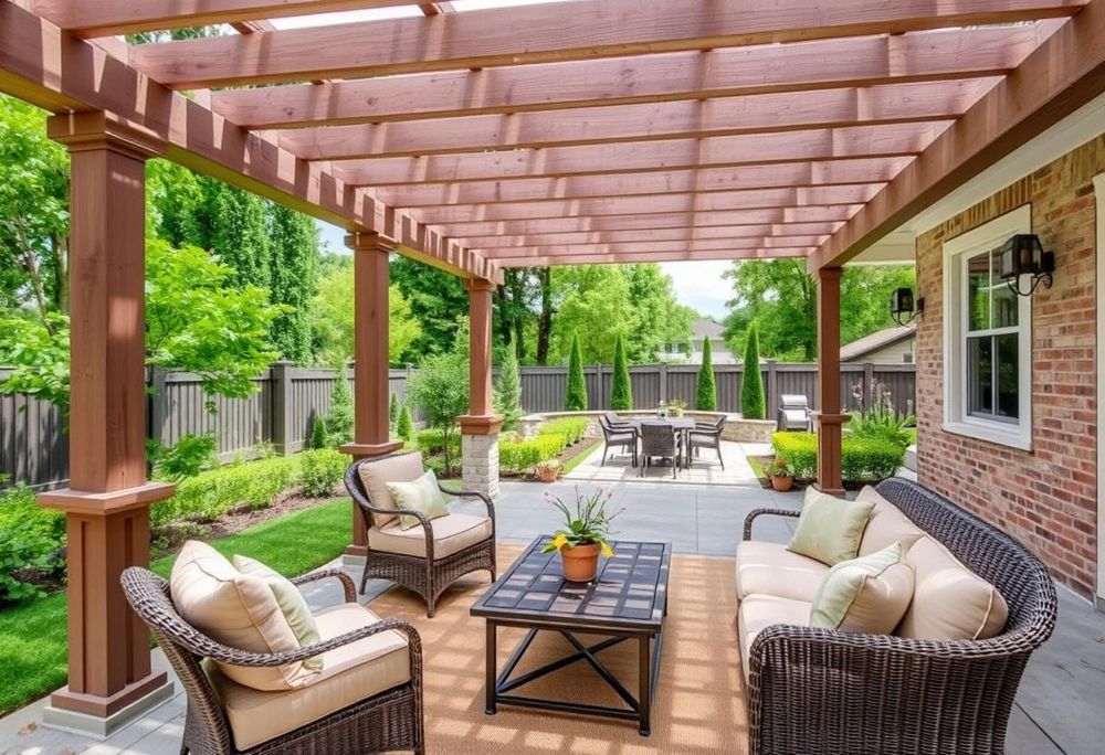 Pergola tarasowa 3x4