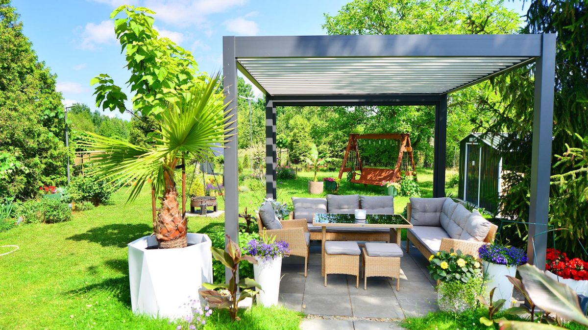 Pergola tarasowa castorama